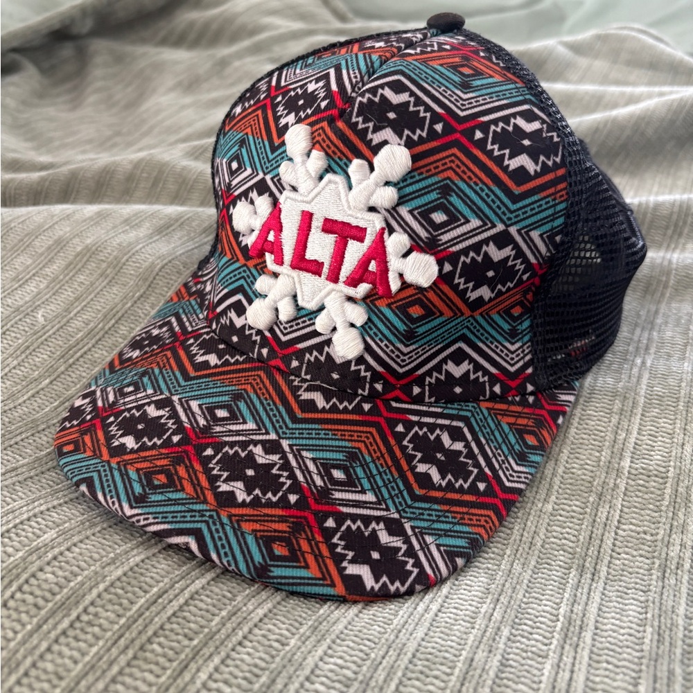 Alta Ski Snapback Cap